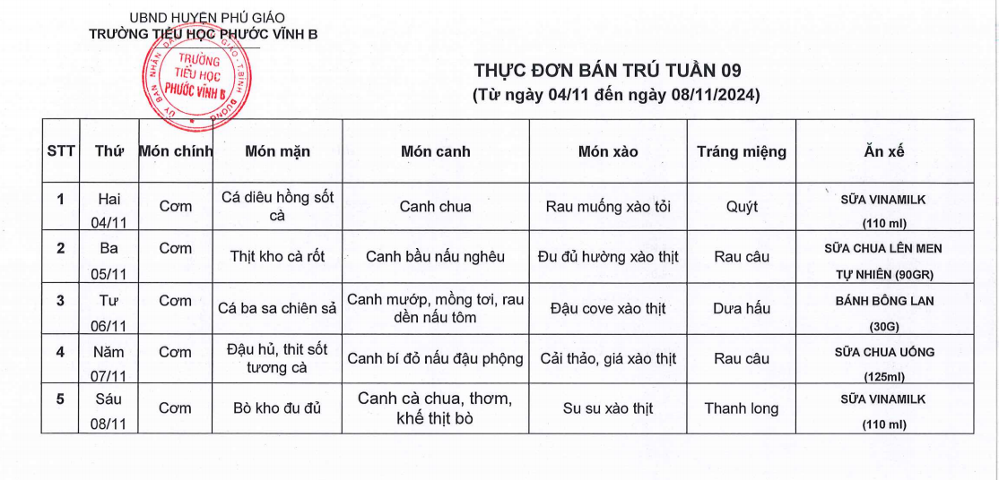 THUC ĐON TUAN 9